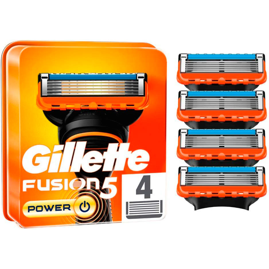 Gillette Barberblade Fusion5 Power 4-pk.