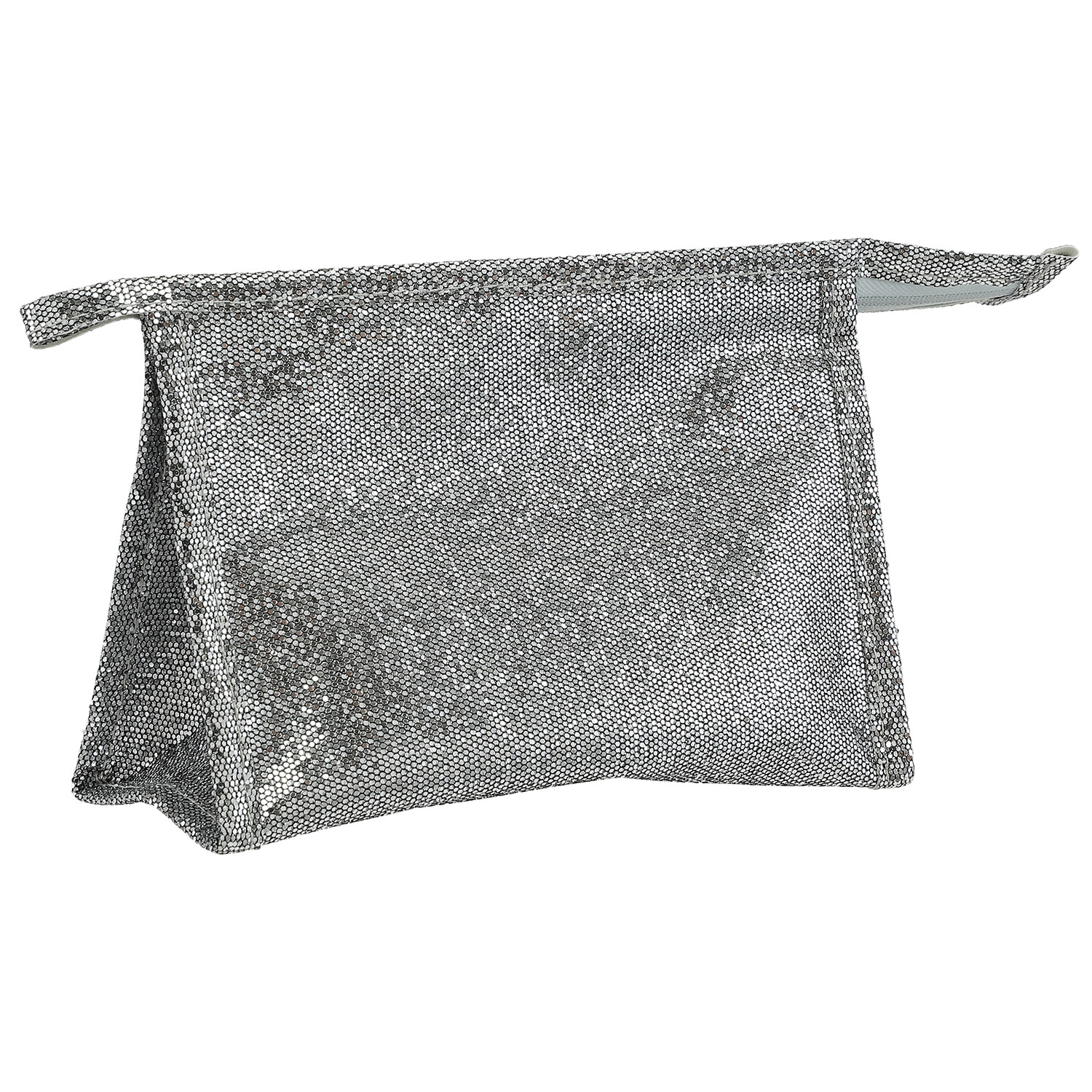 Glitter Toilet- & MakeUp-taske - flere farver SILVER