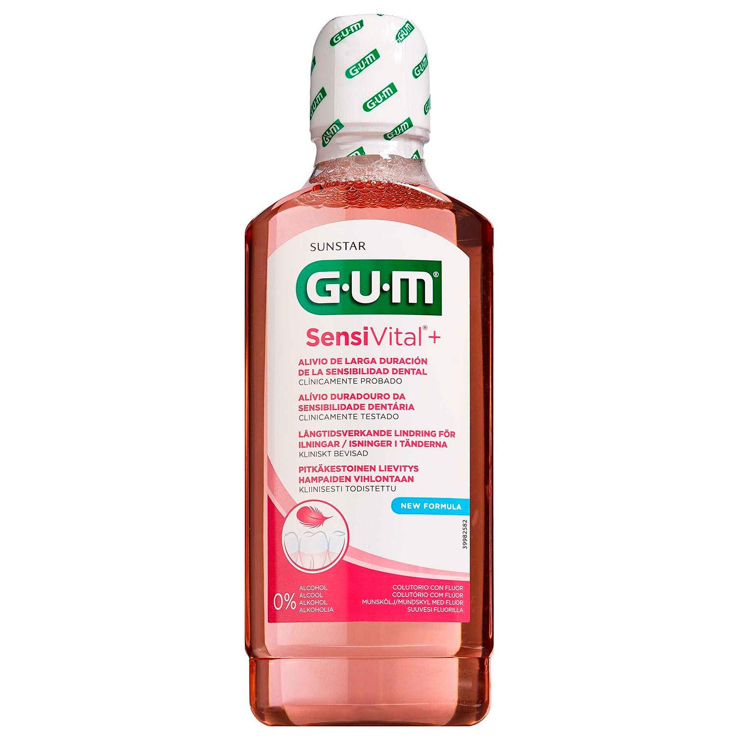 GUM SensiVital+ Mundskyl Mod Isninger 500 ml