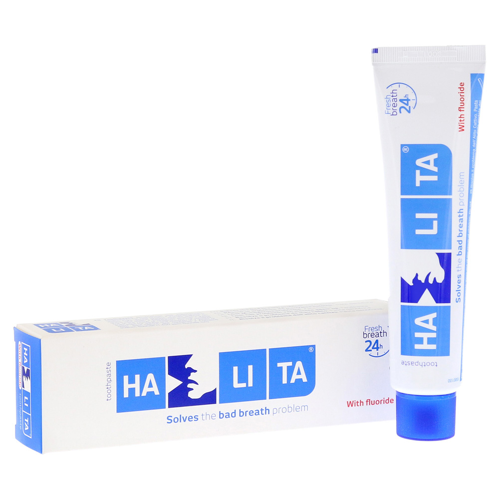 Tandpasta Mod Dårlig Ånde Halita Fluor + Xylitol