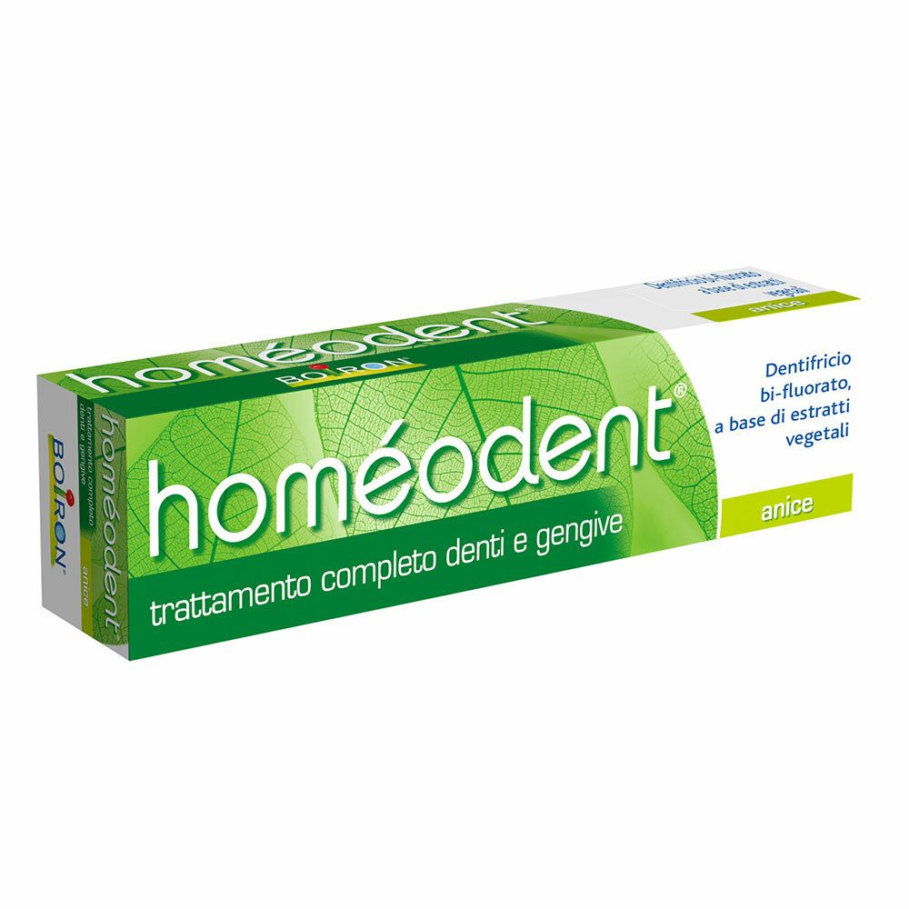 Natürliche homöopathische Zahnpasta HOMEODENT Anis 75 ml