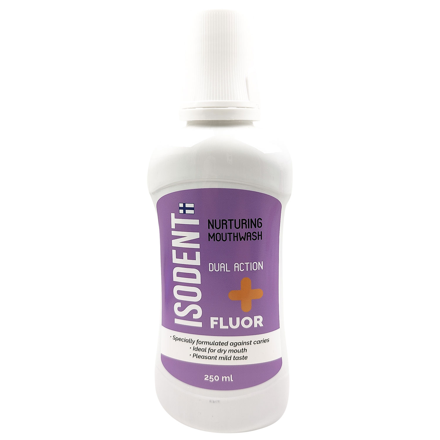 Mundskyl IsoDent Isodent Fluor+ Dual Action 250ml