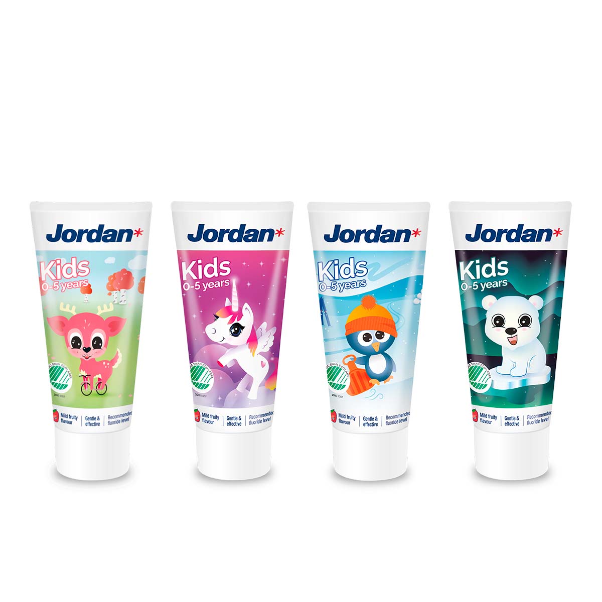 Jordan Kids Zahnpasta für Milchzähne 0-5 Jahre 50 ml
