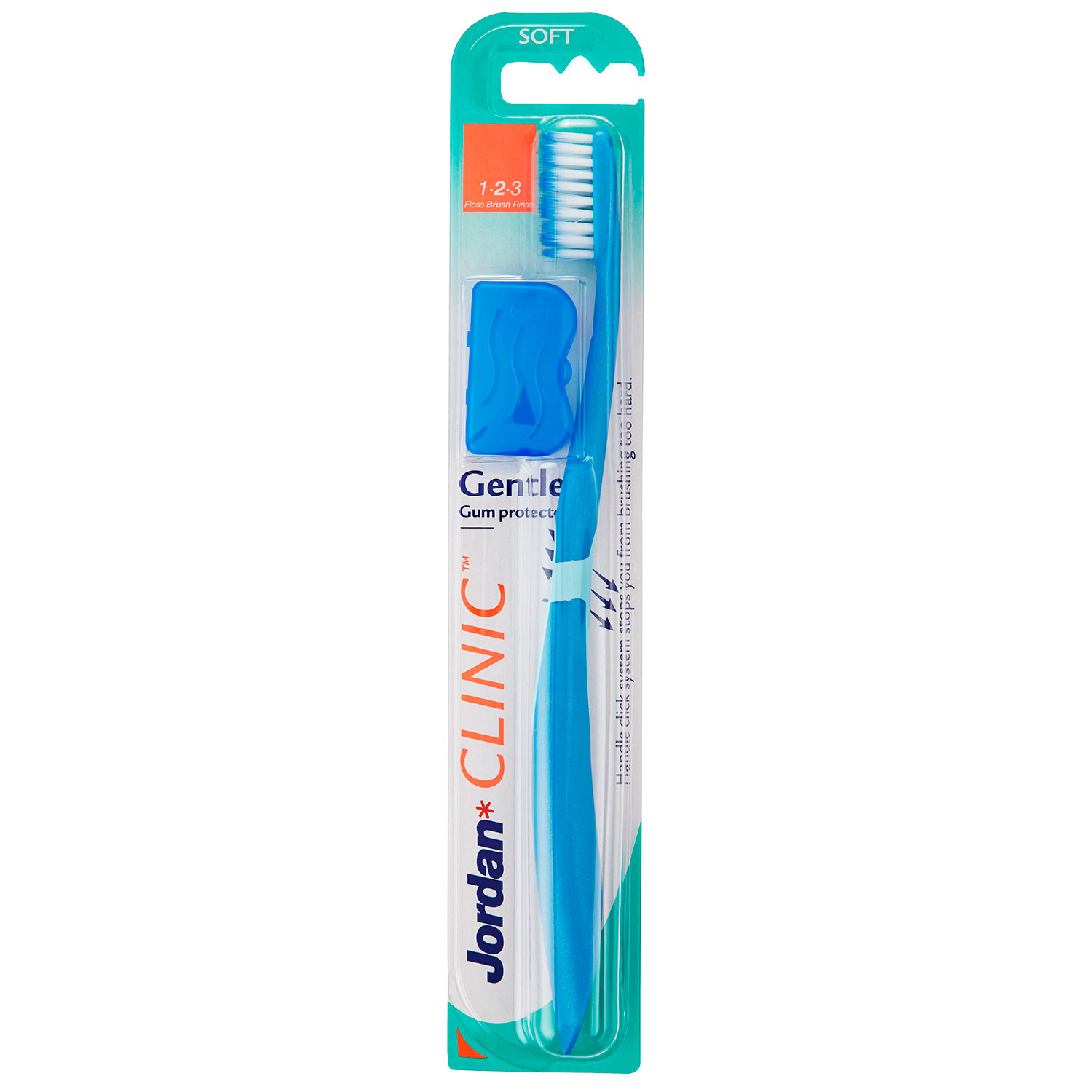 Jordan Clinic Gentle Gum Protector SOFT Zahnbürste mit weichen Borsten