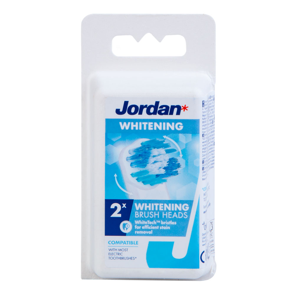 Jordan Clean Smile Whitening Brush Bürstenköpfe - 2 Stk.