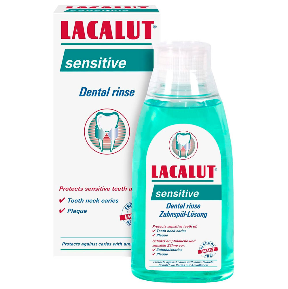 Lacalut Sensitive Mundskyl Til Følsomme Tænder 300 ml.