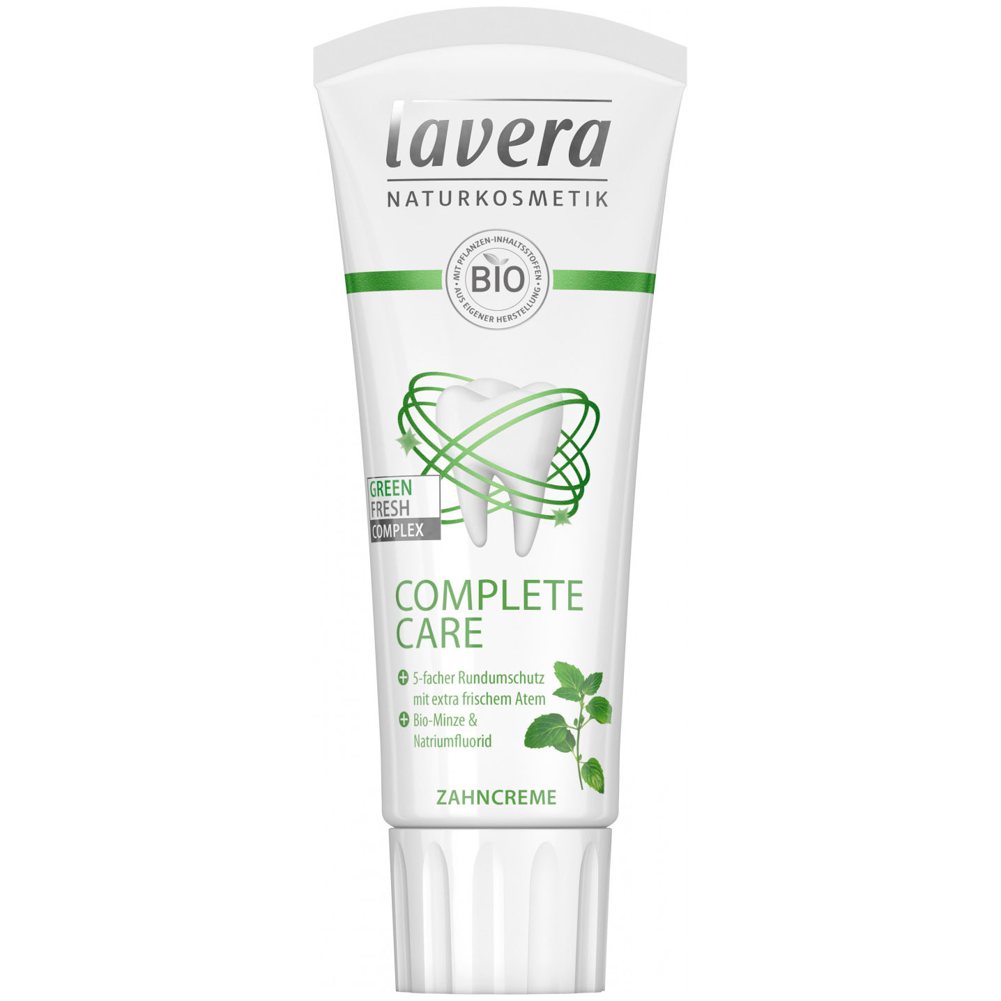 Natürliche Zahnpasta Lavera Complete Care Fluorid
