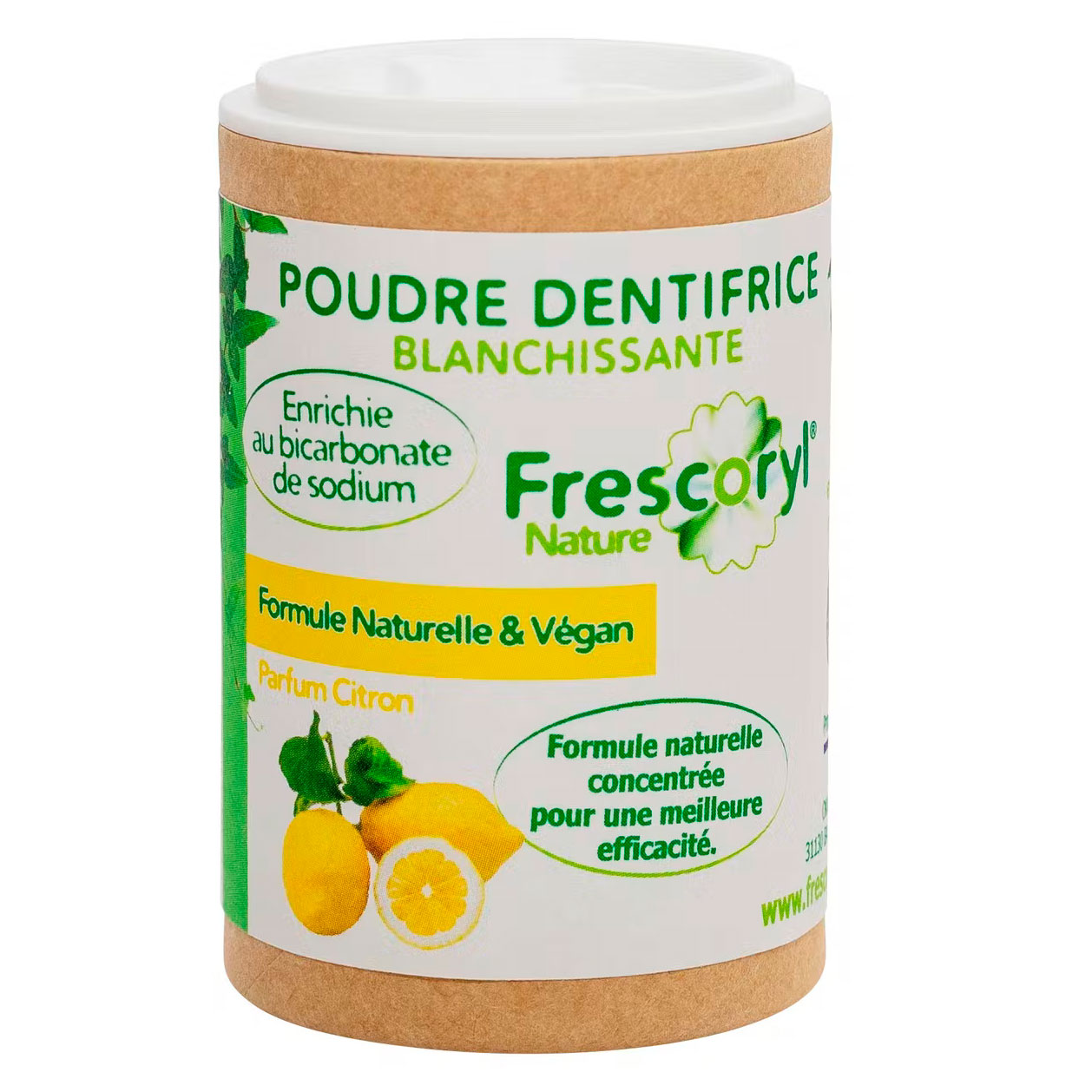 Frescoryl Tandpasta Pulver LEMON