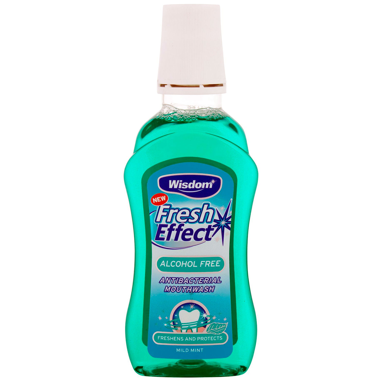 Mundwasser Wisdom Fresh Effect Antibakteriell 300 ml