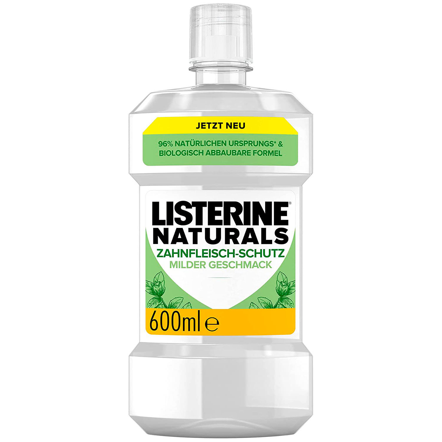 Listerine Naturals Mundwasser 600 ml. Gum Protection