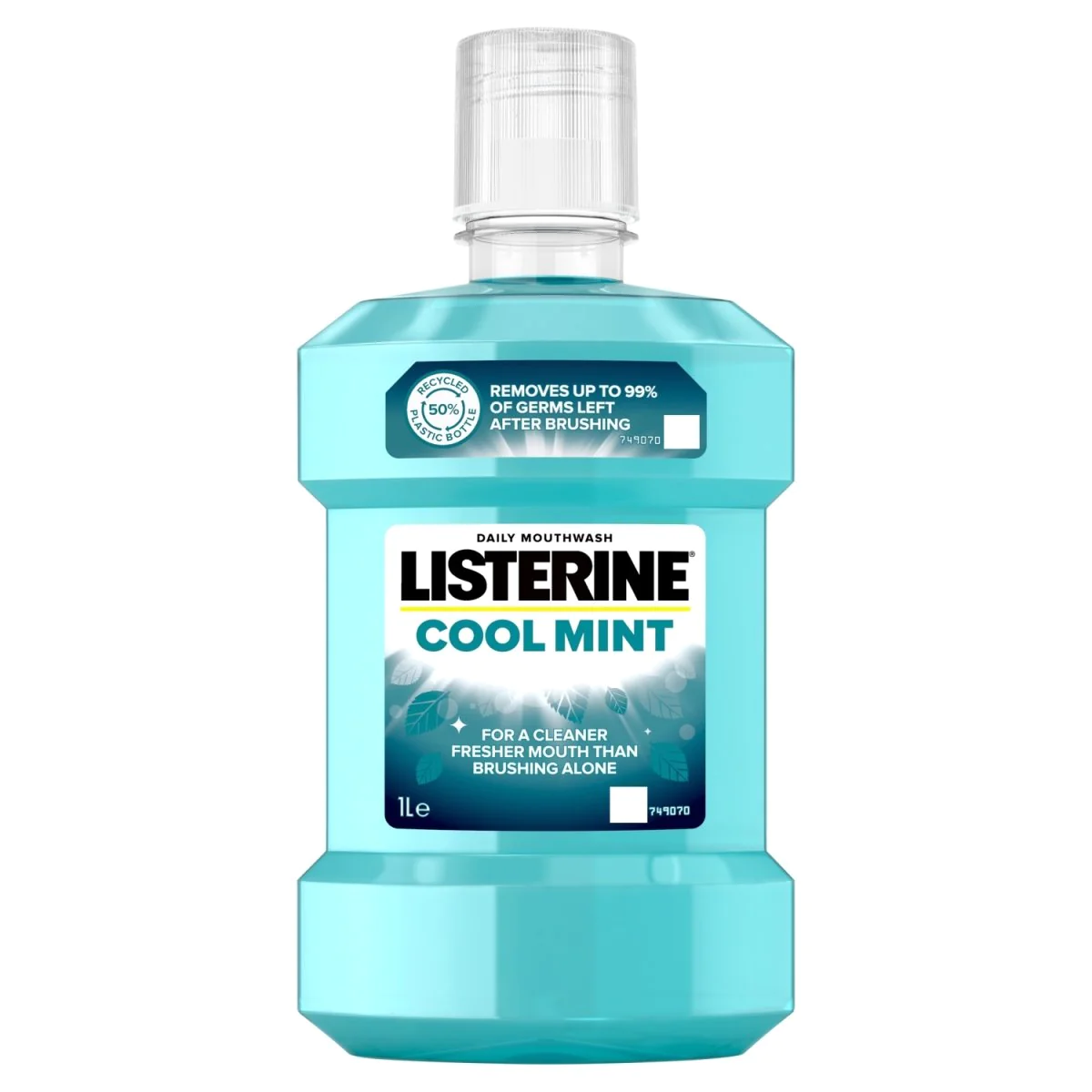 Listerine 1 Liter Mundwasser Cool Mint Mentol