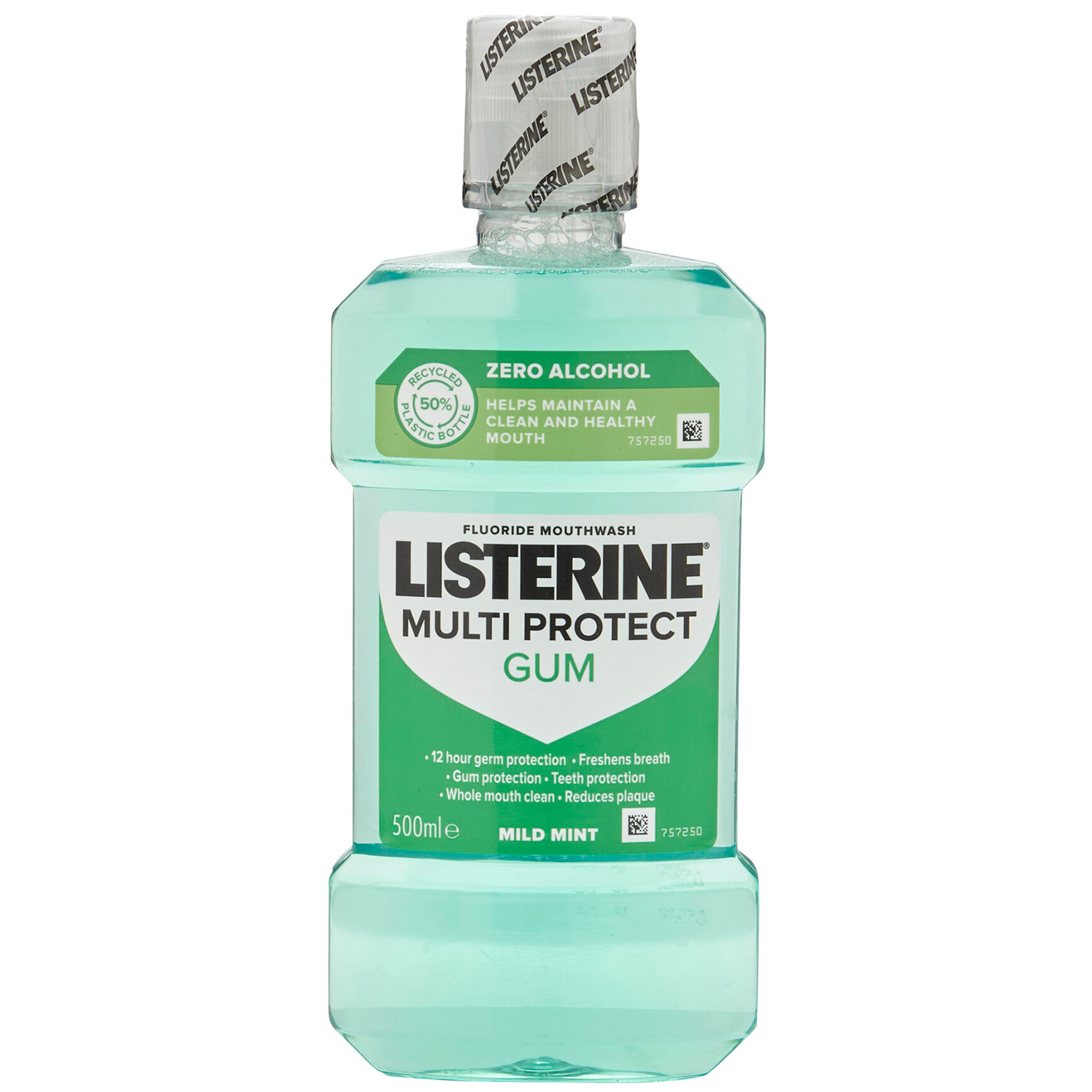 Listerine Mundwasser Multi- Protect Gum Alkoholfrei 500 ml.
