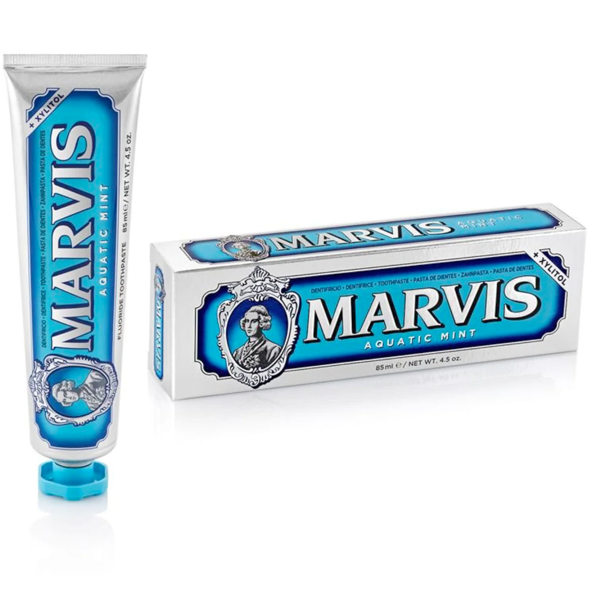 Marvis Tandpasta Aquatic Mint 85 ml.