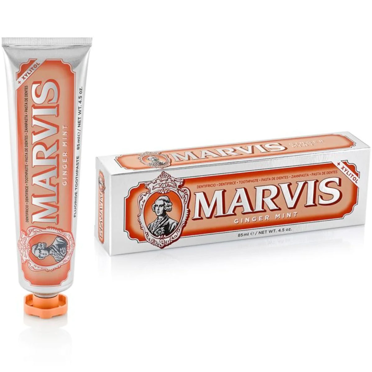 Marvis Zahnpasta Ingwer Mint 85 ml.