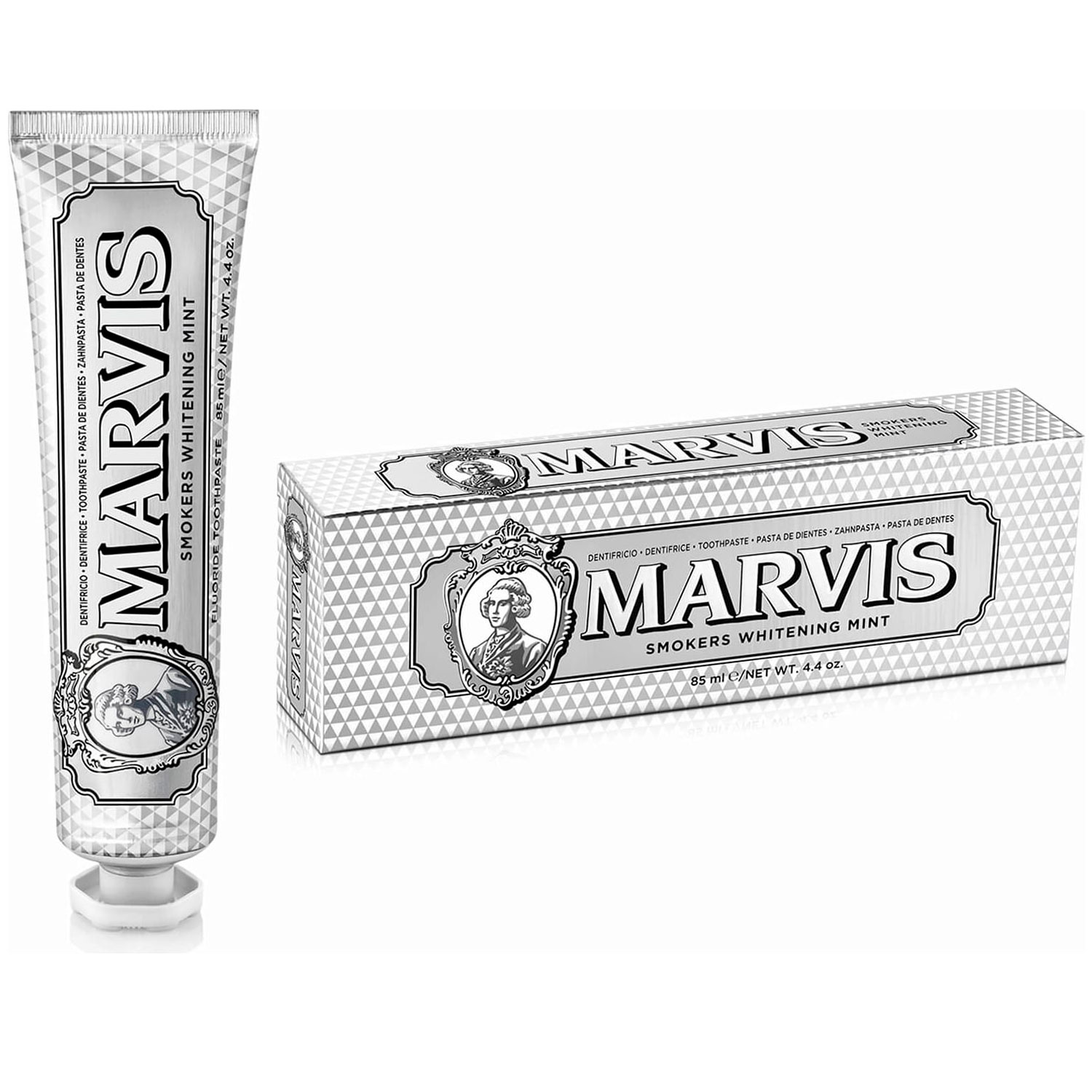 Marvis Zahnpasta Whitening Mint SMOKERS 85 ml.
