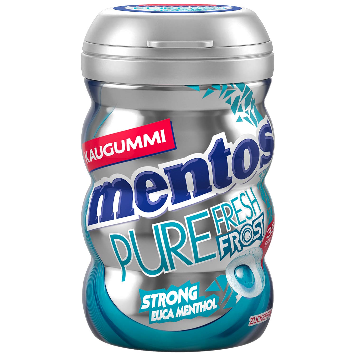 Mentos Kaugummi Pure Fresh Frost Strong Euca Menthol 35 Stk.