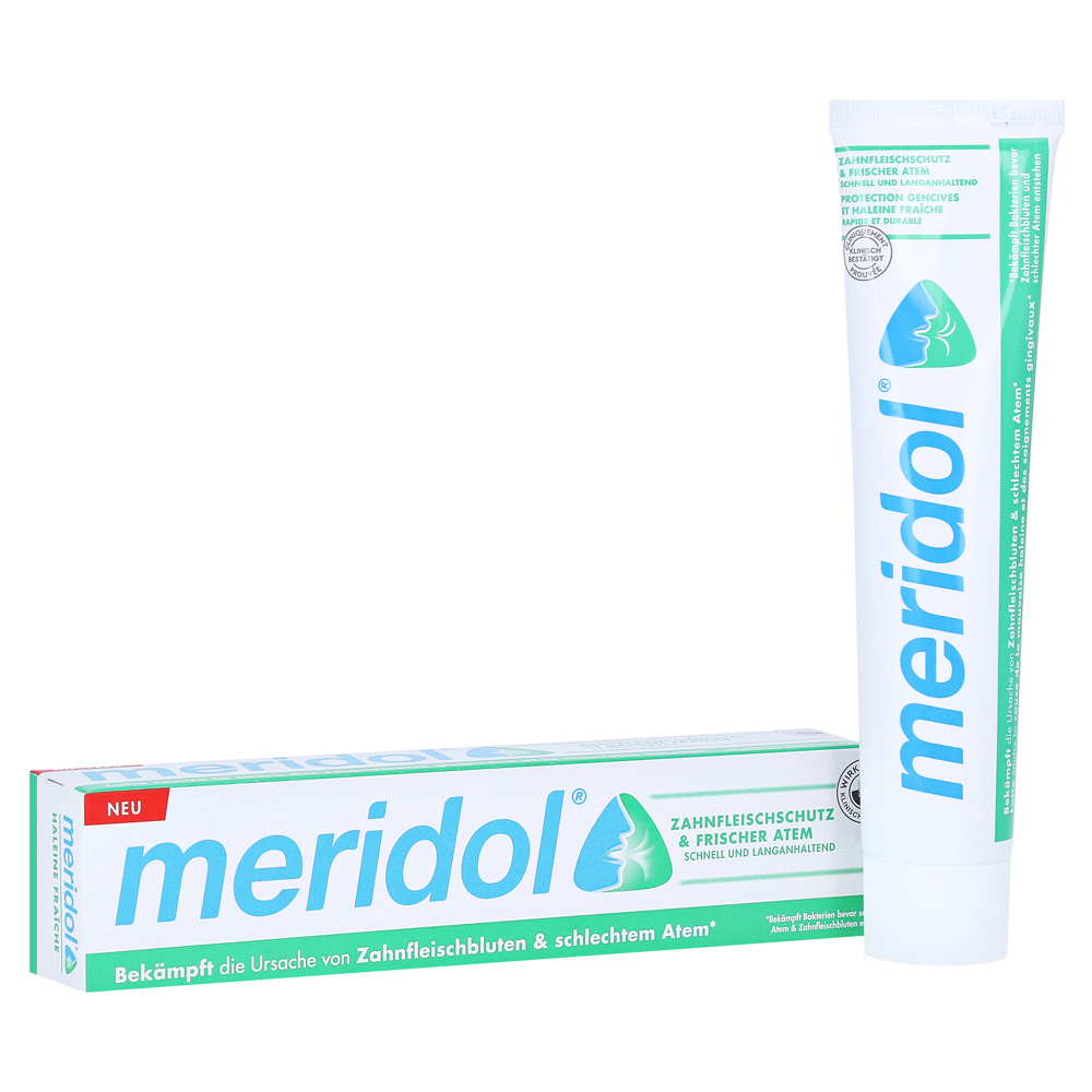 MERIDOL Xylitol Zahnpasta Care Gum Fresh Breath