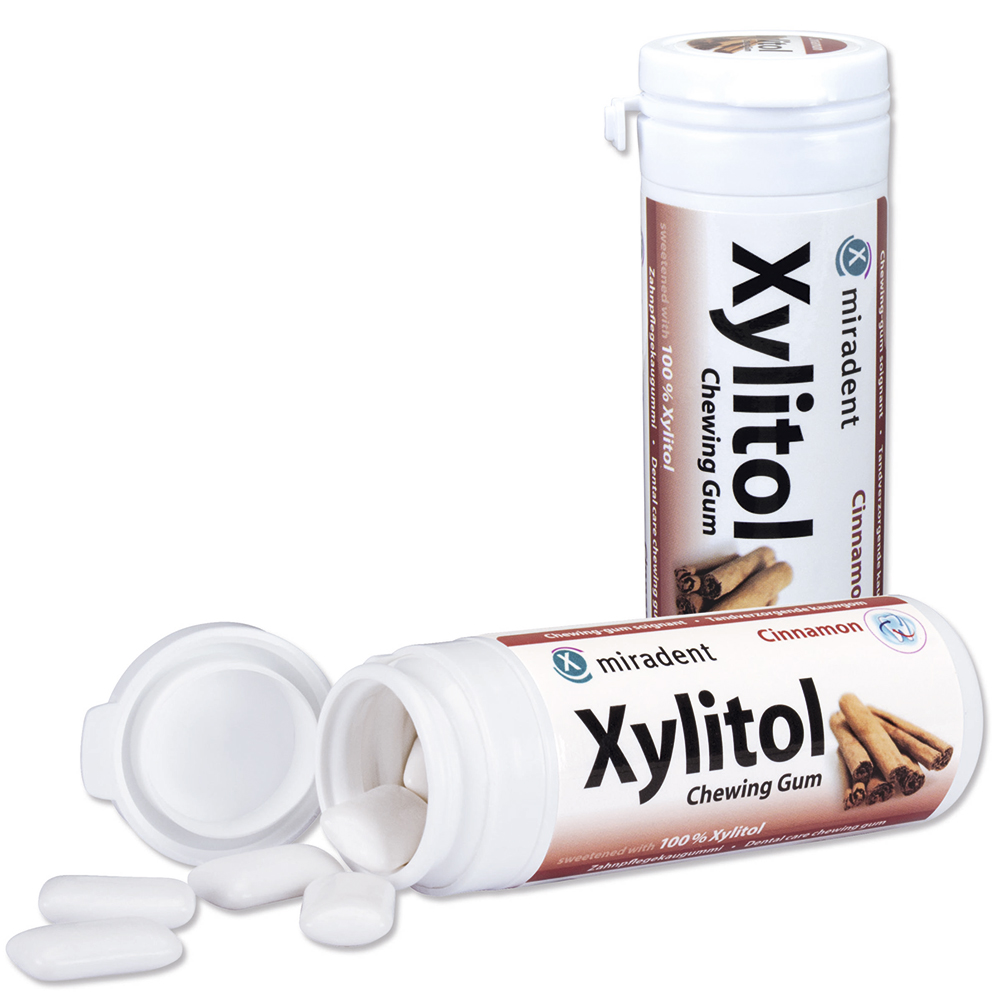Tandpleje Tyggegummi Miradent Xylitol Cinnamon