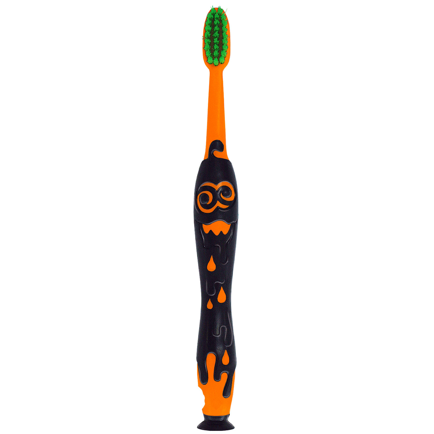 Pierrot Børnetandbørste Kids Monster 2-8 år ORANGE - Børnetandbørster - Tandpleje til børn