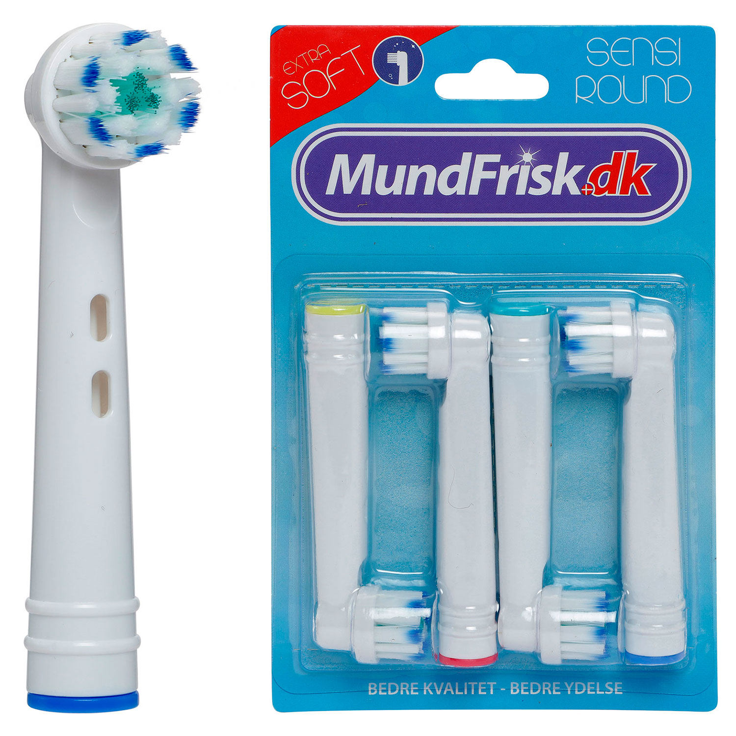 Bürstenköpfe für Oral-B Sensi Round Soft Borsten