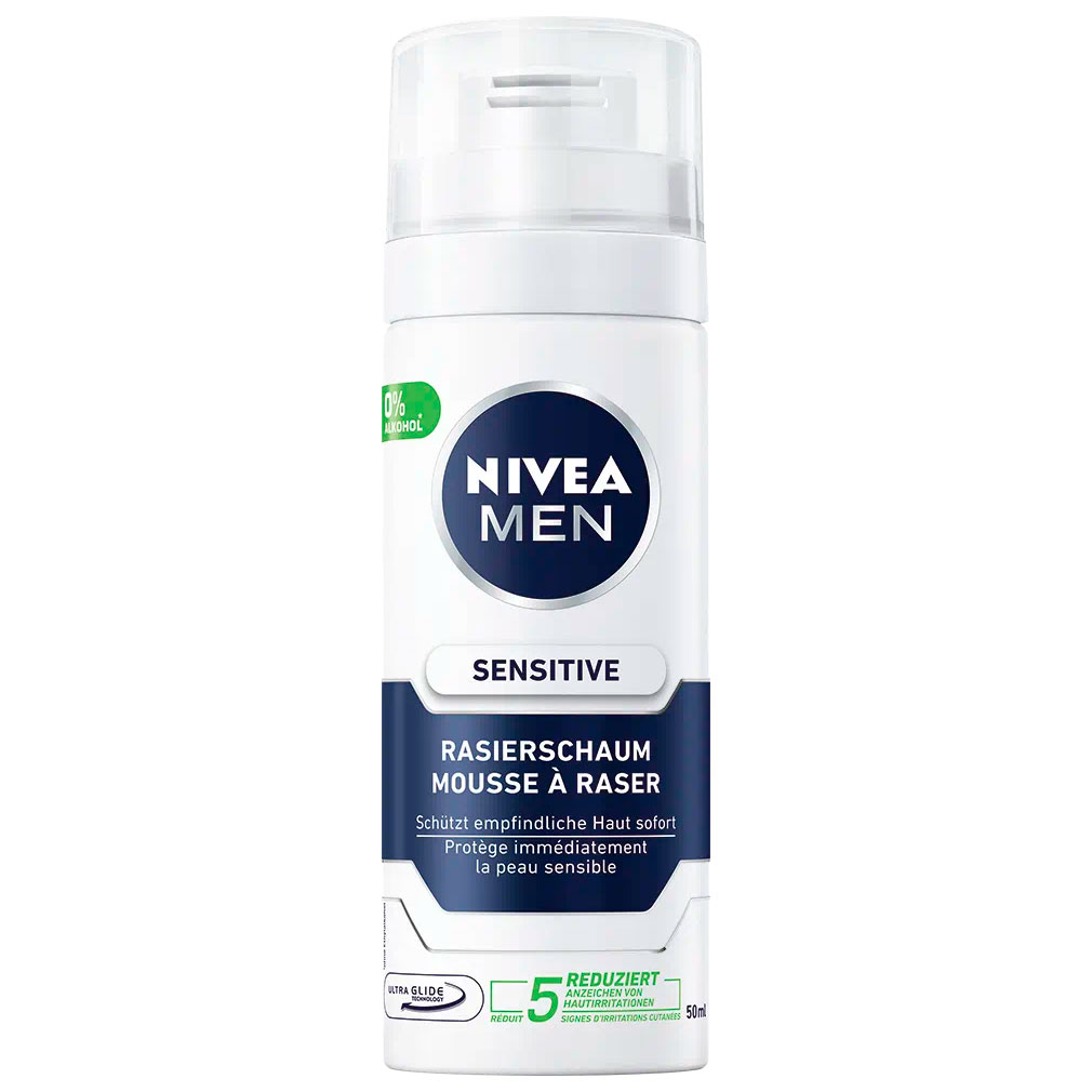 Nivea Rasierschaum Sensitive 50 ml.