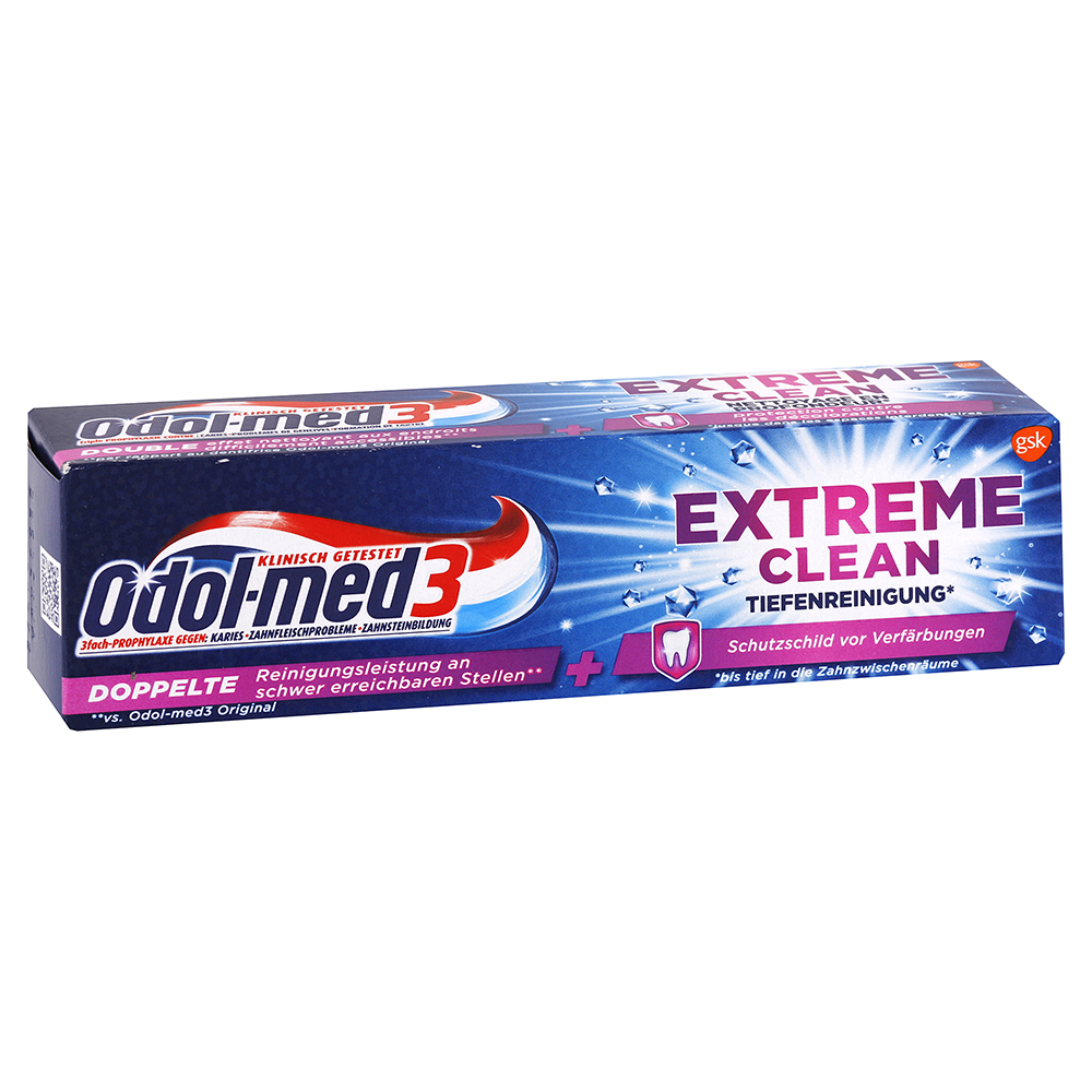 Odol-Med-3 Zahnpasta Extreme Clean Tiefenreinigung