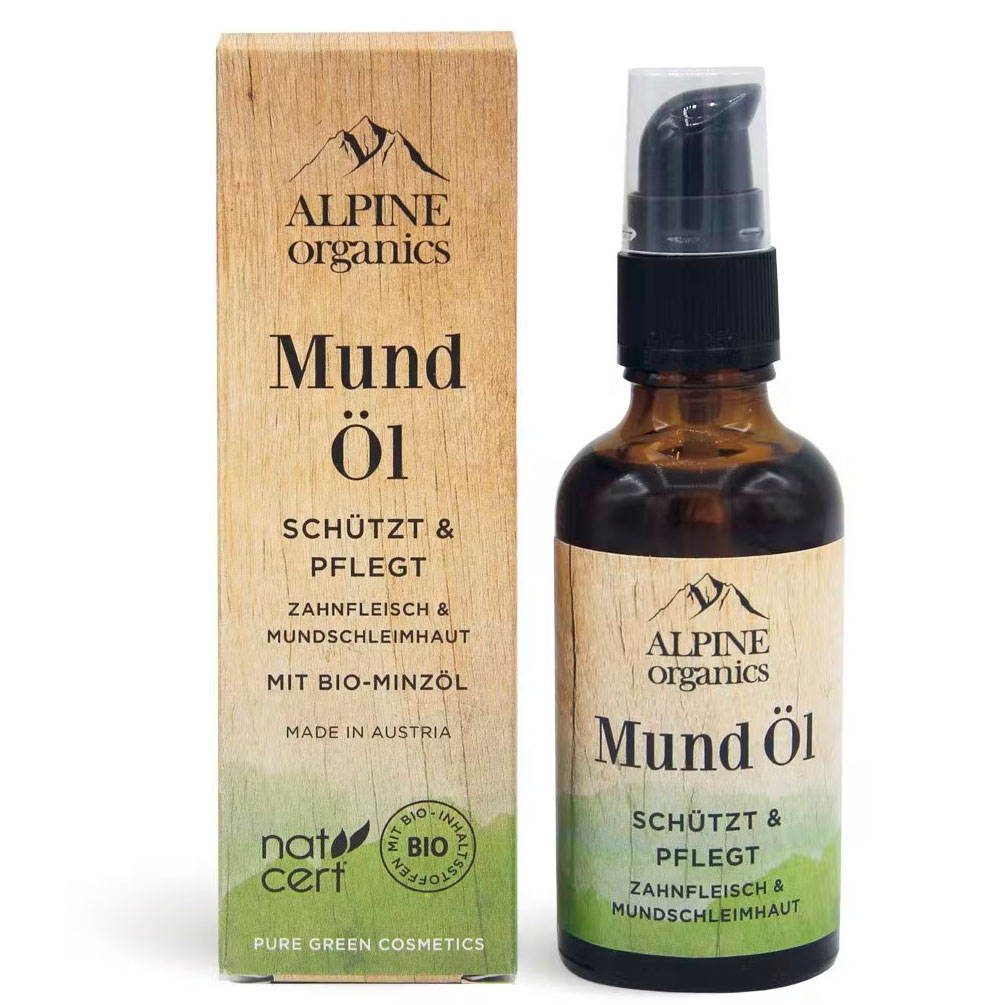 Oil Pulling Alpine Organics Mundöl-Mundwasser