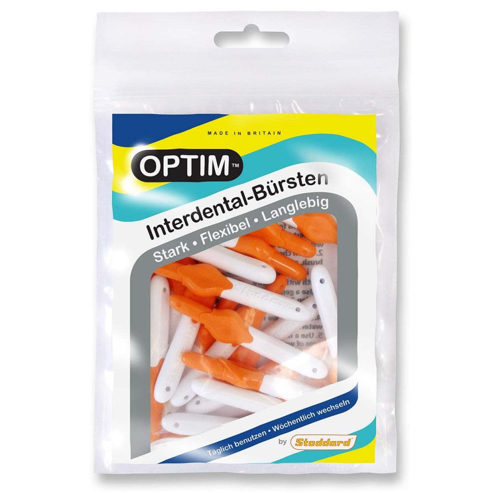 25 Stk. Optim Gap Bürsten XXF 0,45 mm. ISO 1 ORANGE