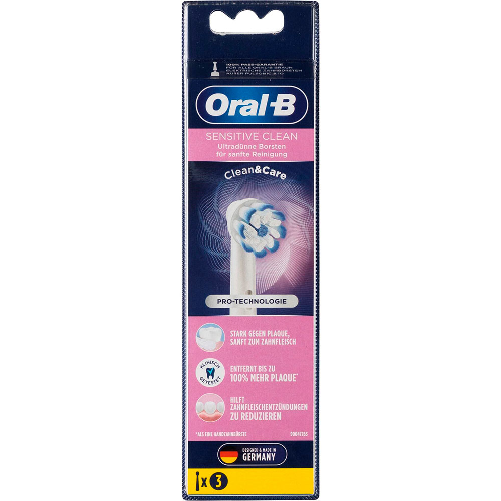 Oral-B Sensitive Clean & Care Børstehoveder 3 stk.