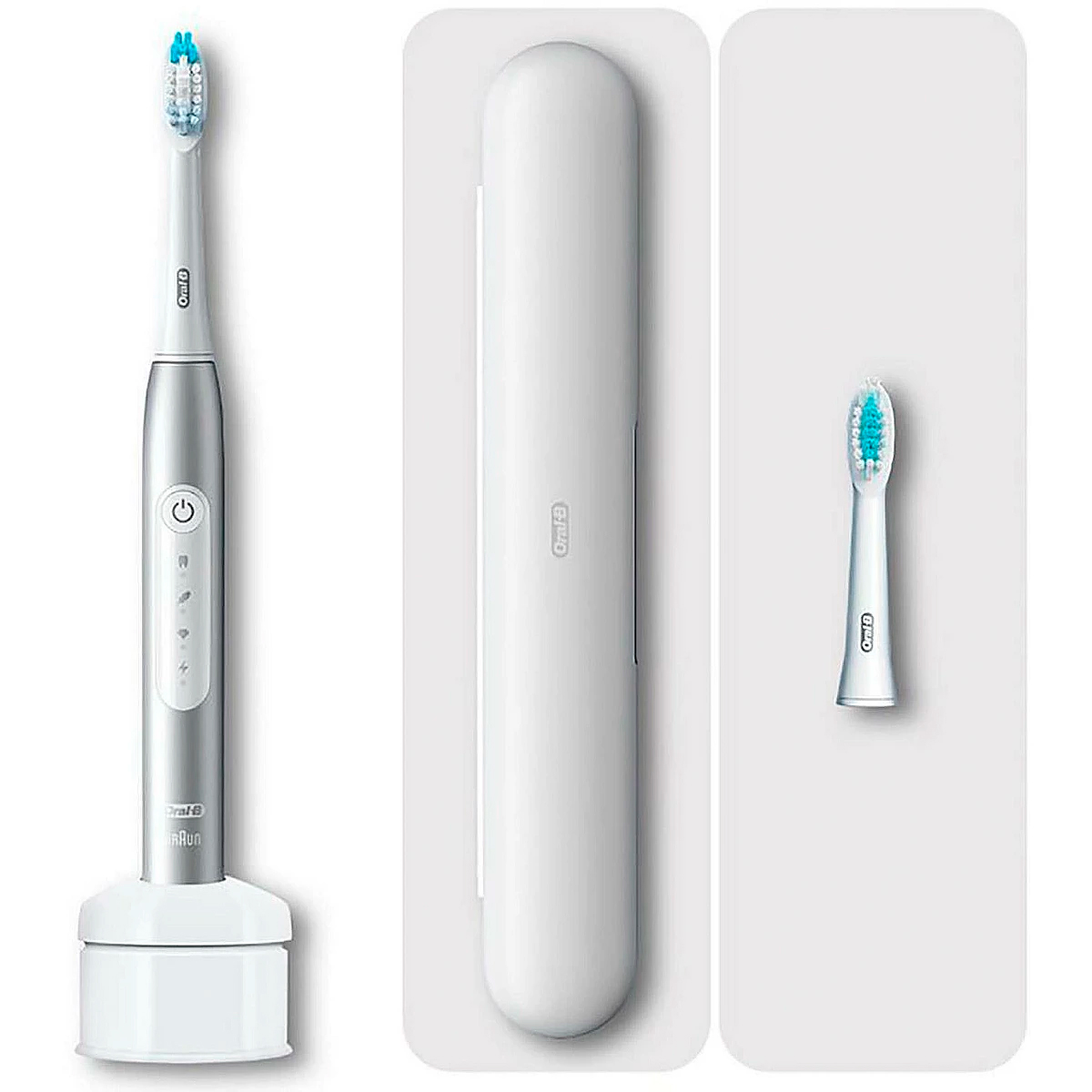 Oral-B Elektrische Zahnbürste Pulsonic Slim Luxe 4500 Platinum