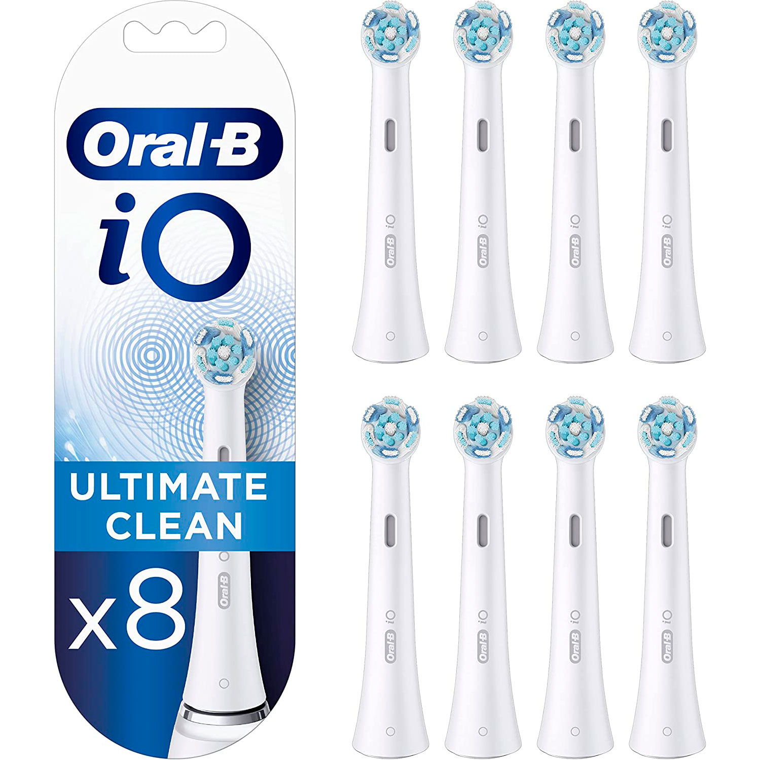 Oral-B iO 8 Stk. Ultimativ Clean Bürstenköpfe