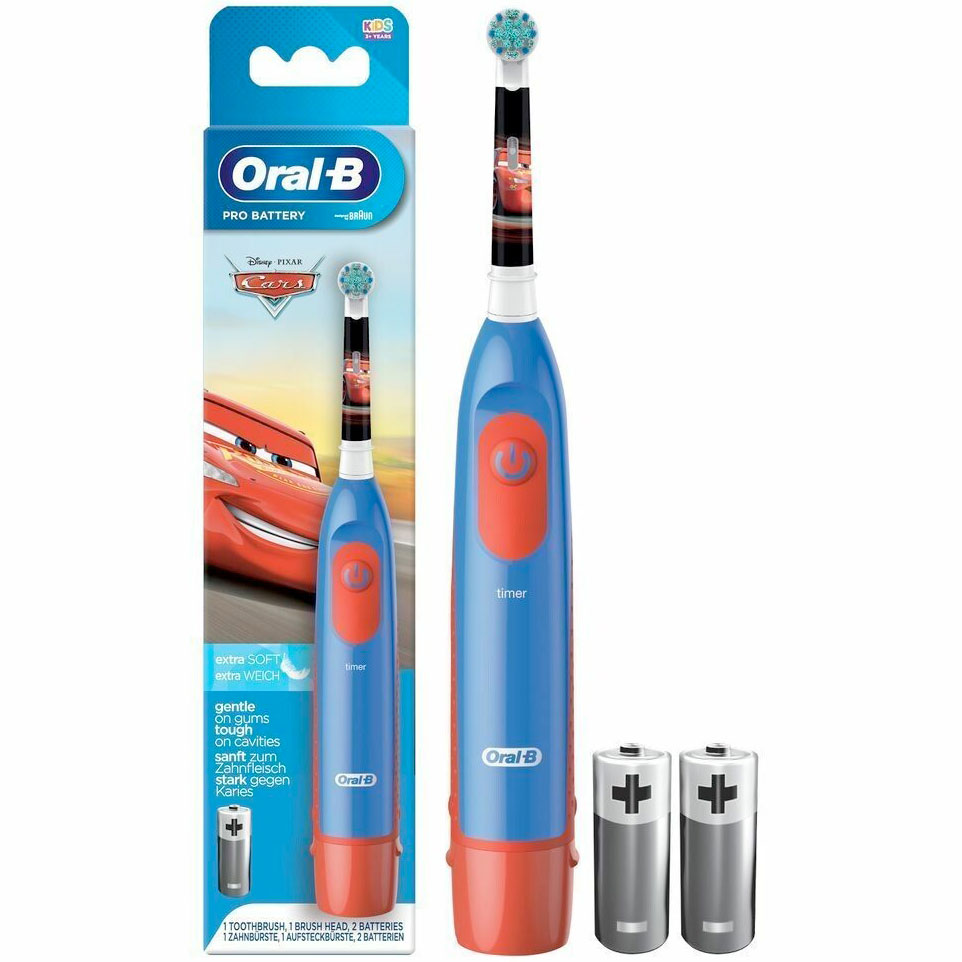 Oral-B Battery Elektrische Zahnbürste für Kinder Disney CARS