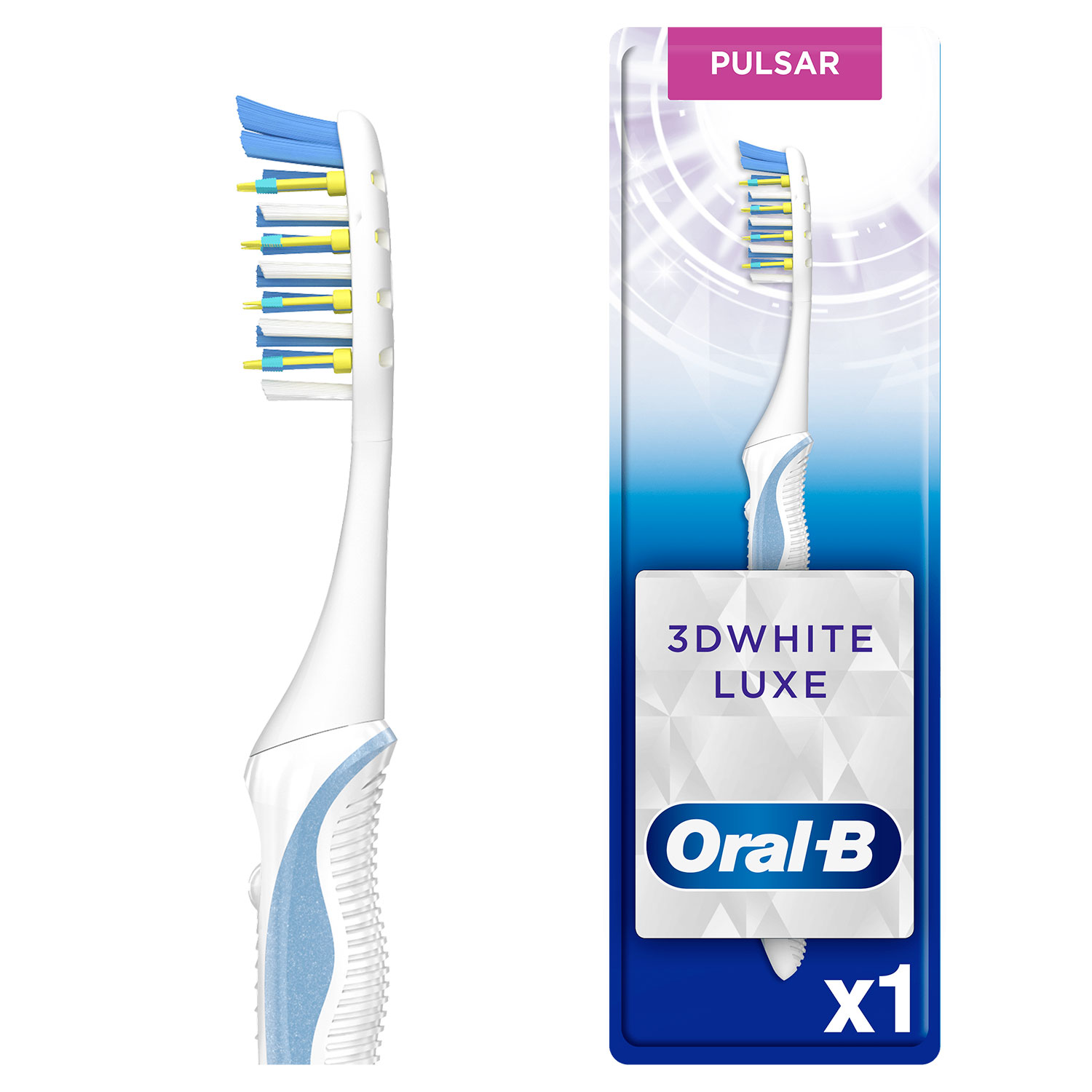 Oral-B Akku-Zahnbürste Pulsar 3D White SOFT