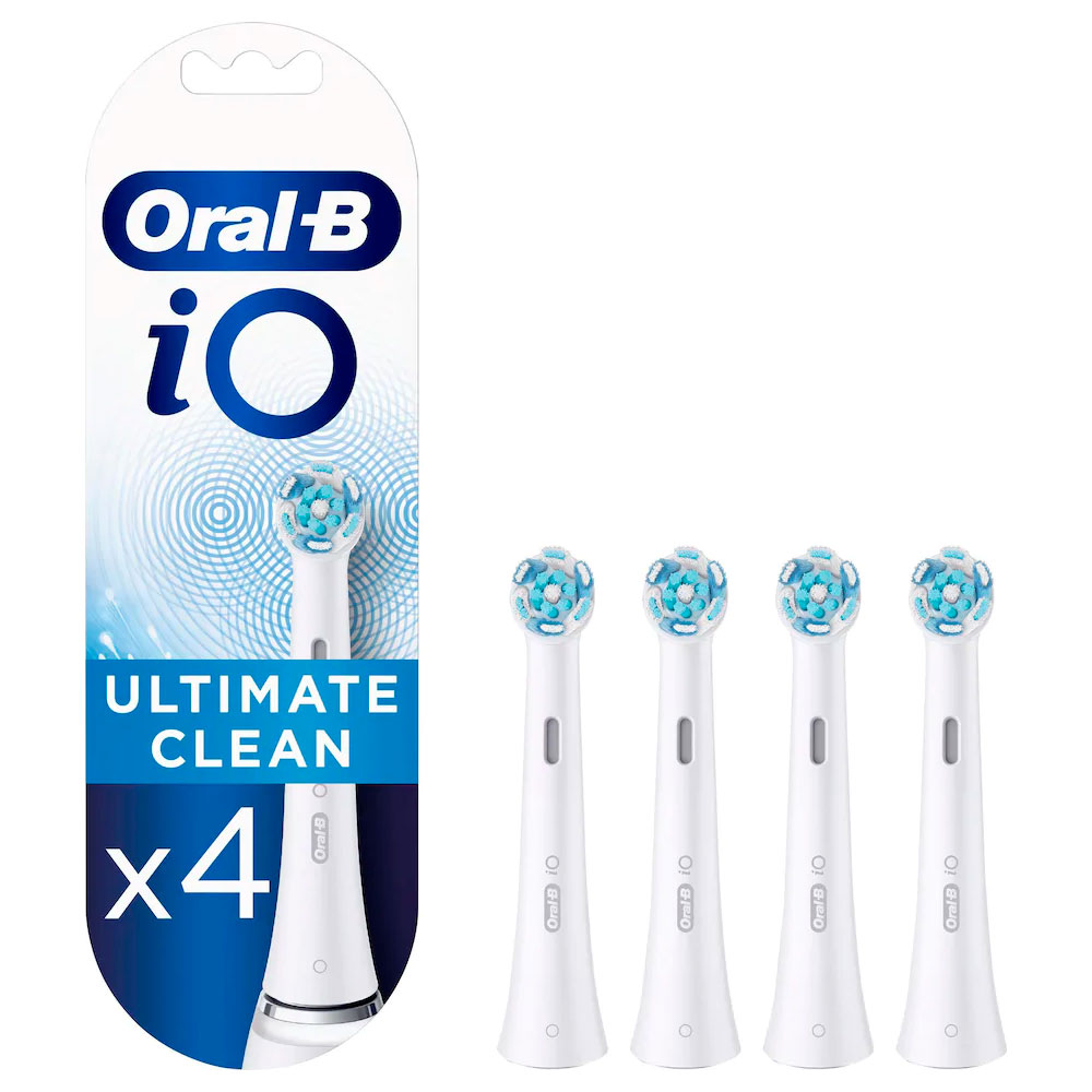 4 Stück Oral-B iO Ultimate Clean Zahnbürstenköpfe