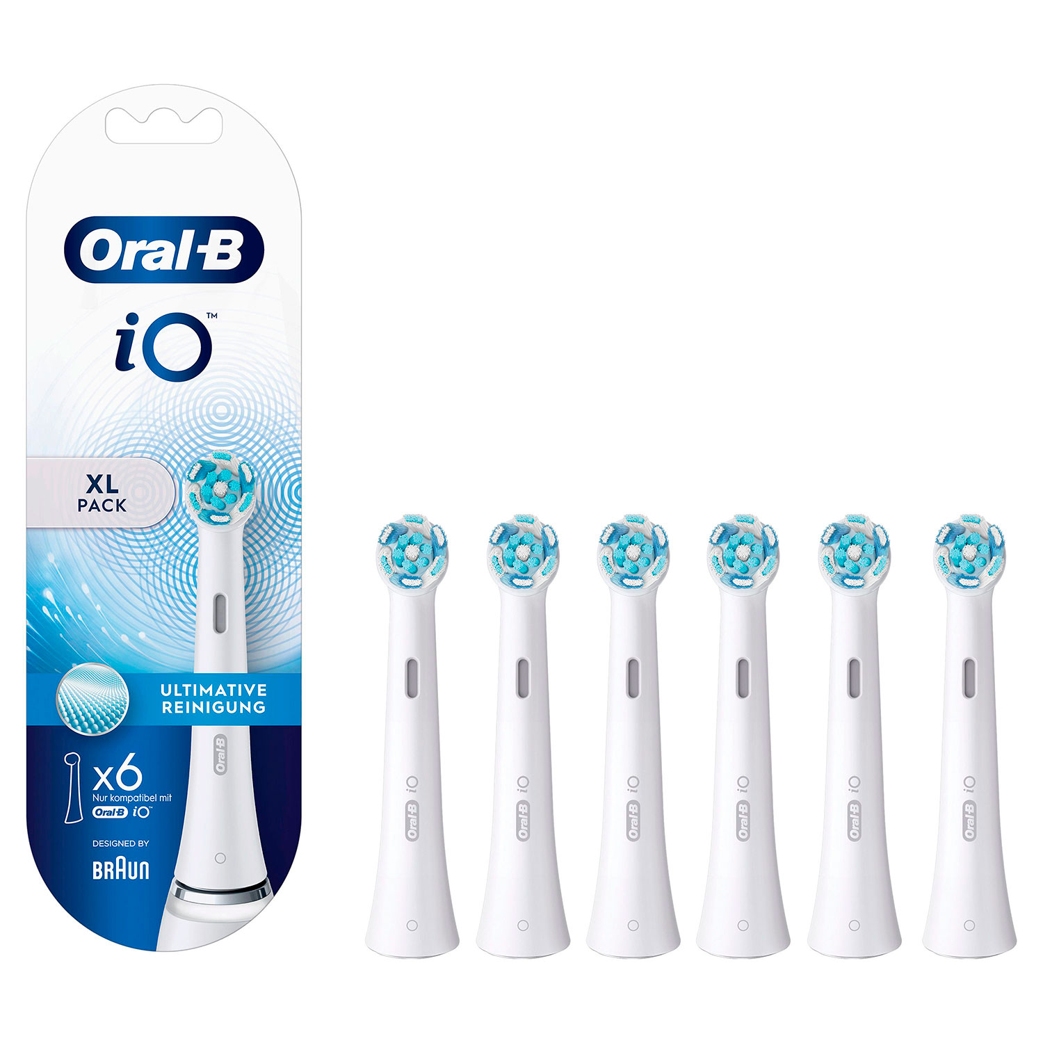 6 Stk. Oral-B iO Bürstenköpfe Ultimate Clean