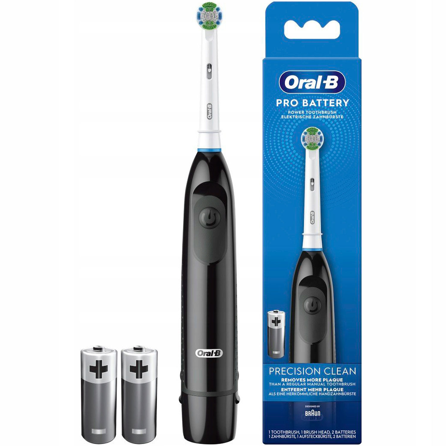 Oral B El-tandbørste Pro Battery Advance Power Black