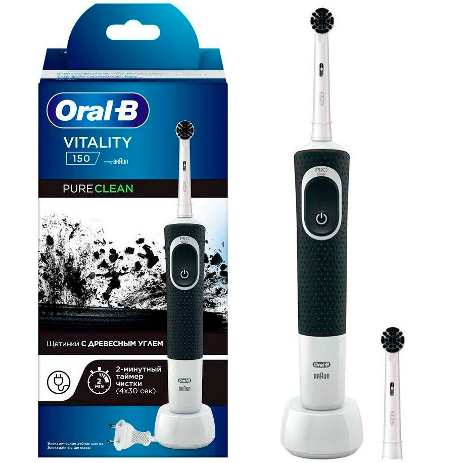 Oral-B El-tandbørste Vitality 150 PureClean Extra Børstehoved