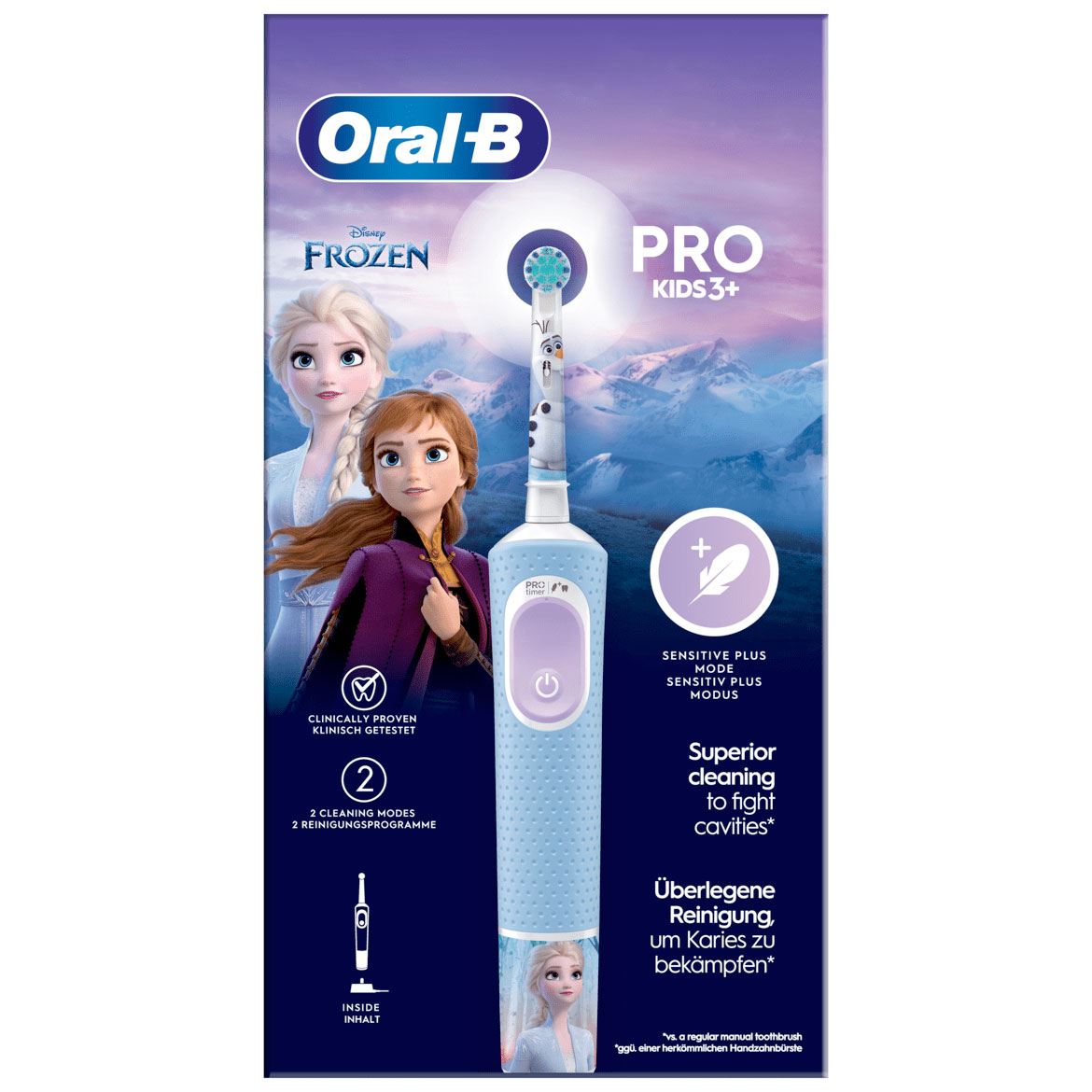 Oral-B Disney Frozen PRO El-tandbørste til børn