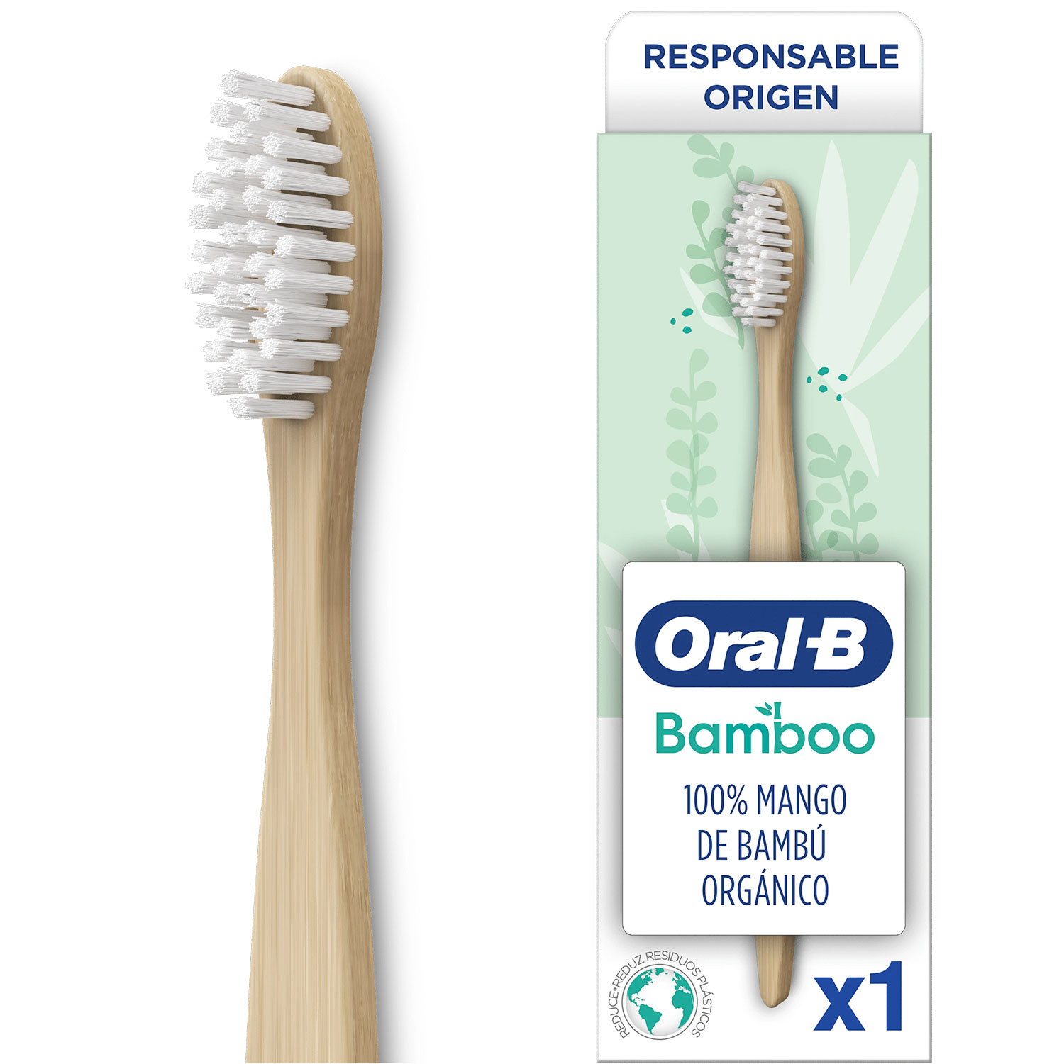 Oral-B Bamboo Bambus Tandbørste