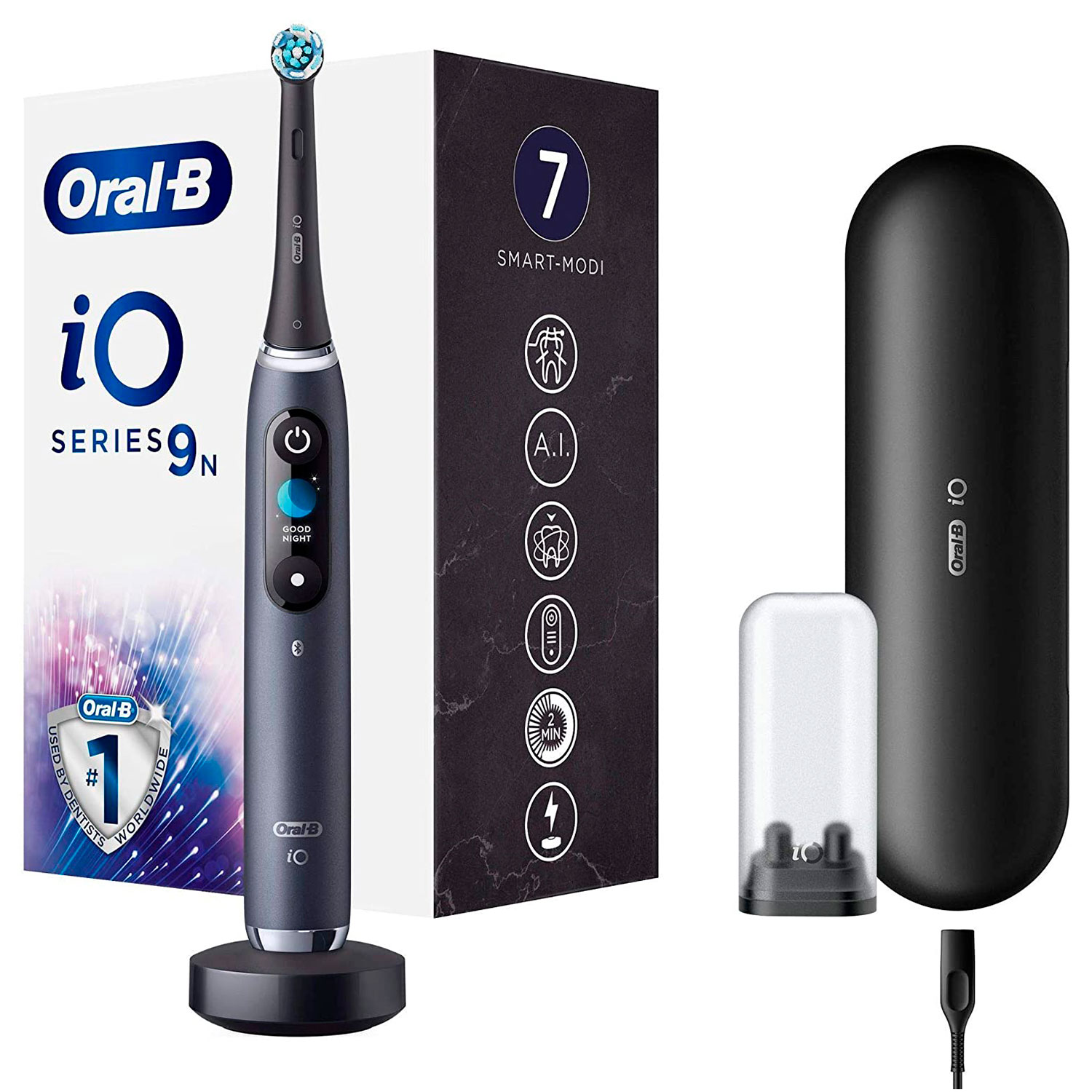 Oral-B Elektrische Zahnbürste iO Series 9n BLACK Onyx