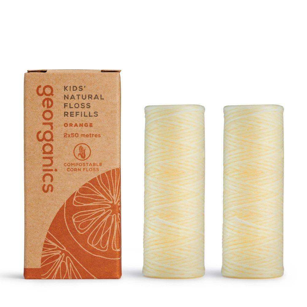Bæredygtig Tandtråd Georganics Orange 2 x 50 mtr.