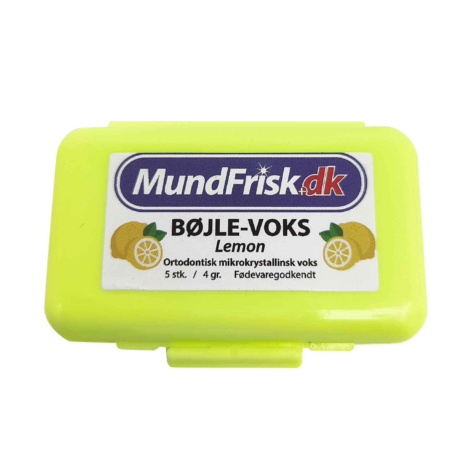 MundFrisk Ortodontisk BøjleVoks Med Smag LEMON