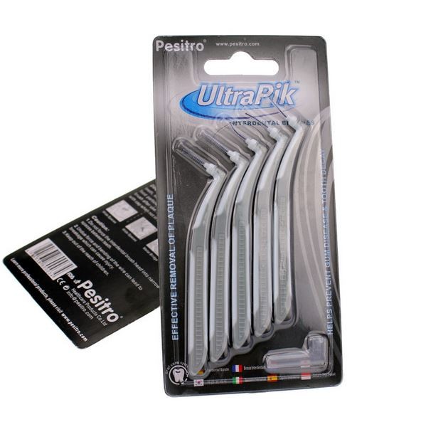 Pesitro Space-Bürsten Winkel 0,4 mm. GRAU