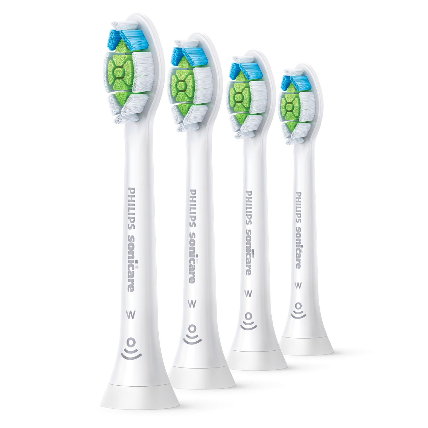 Philips Sonicare W2 Optimal White DiamondClean Børstehoveder 4 stk.