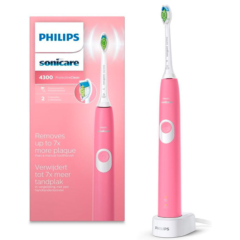 Philips Sonicare PINK ProtectiveClean 4300 El-tandbørste