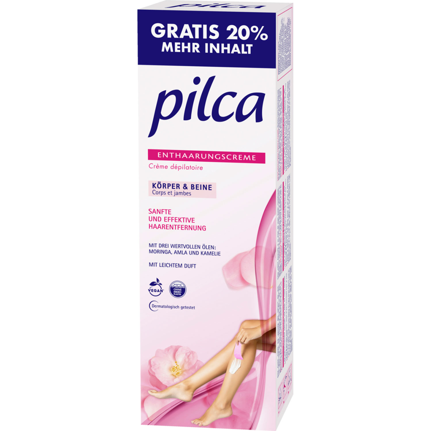 Pilca Hårfjerningscreme Krop & Ben 150 ml.