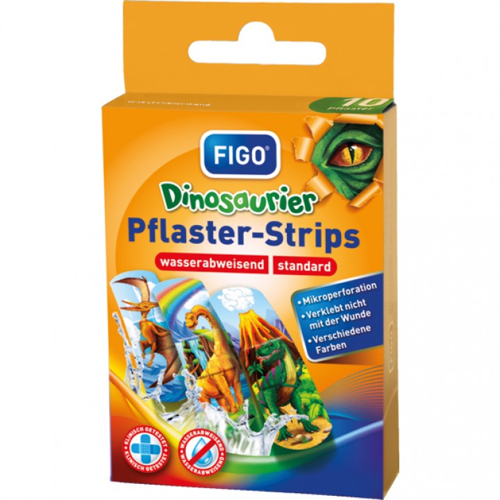 Figo Kinderaufnäher DINOSAURIER