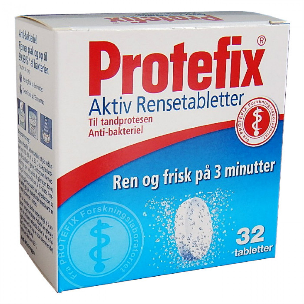 Protefix Rensetabletter Til Protese 32 stk.