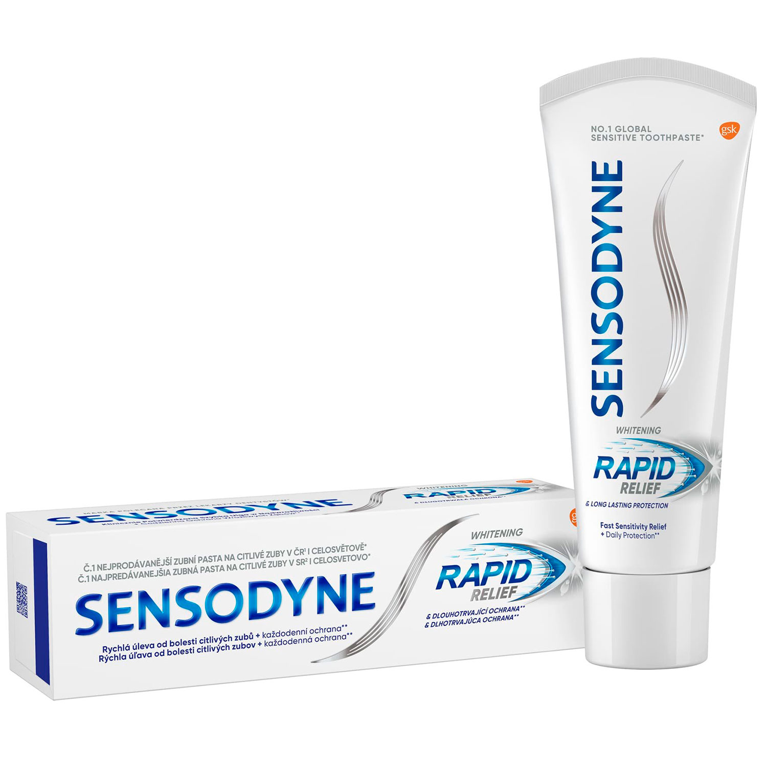 Sensodyne Zahnpasta Rapid Relief Whitening