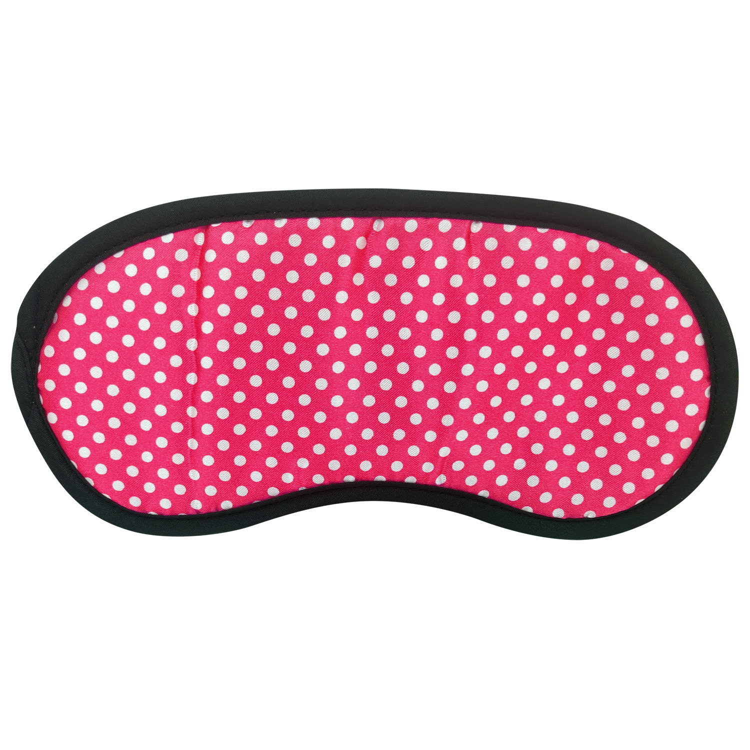 Sovemaske Med Prikker - Vælg Selv Farve PINK - Sovemasker